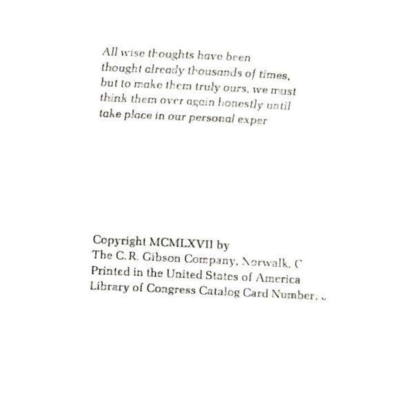 "Wings Of Silver" Hardcover Book Compiled By Jo Petty 1967 C.R. Gibson Co. - Picture 6 of 7